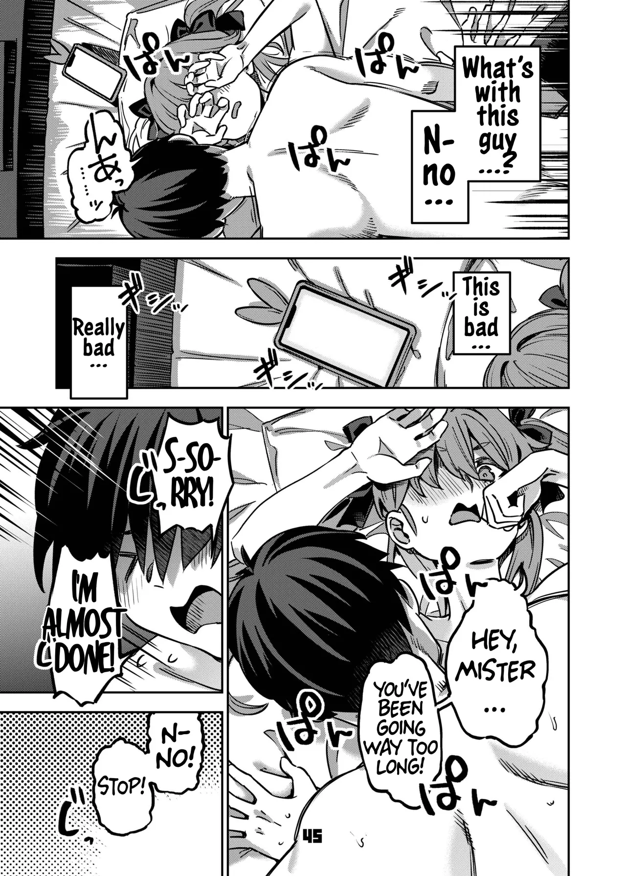 Hentai Manga Comic-In the case of Maita, a girl who engages in "sugar dating" (a type of compensated dating activity), episode 2.-Read-44